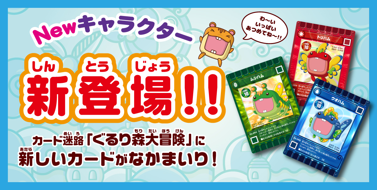 新カード登場!!